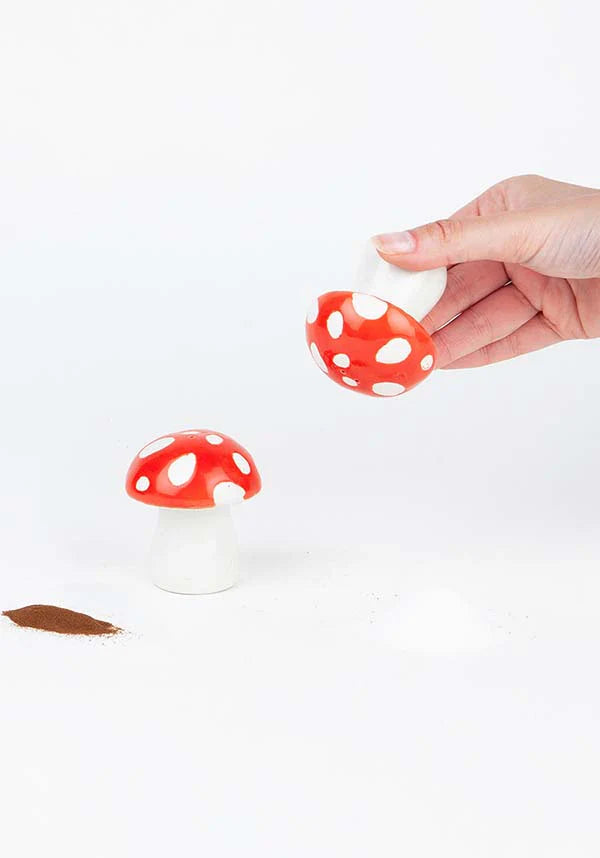 Amanita Salt & Pepper Shakers | DOIY