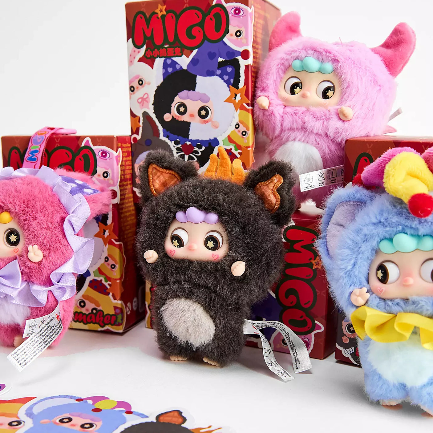Baby Three x Migo - Little Troublemaker Plush Pendant Blind Box