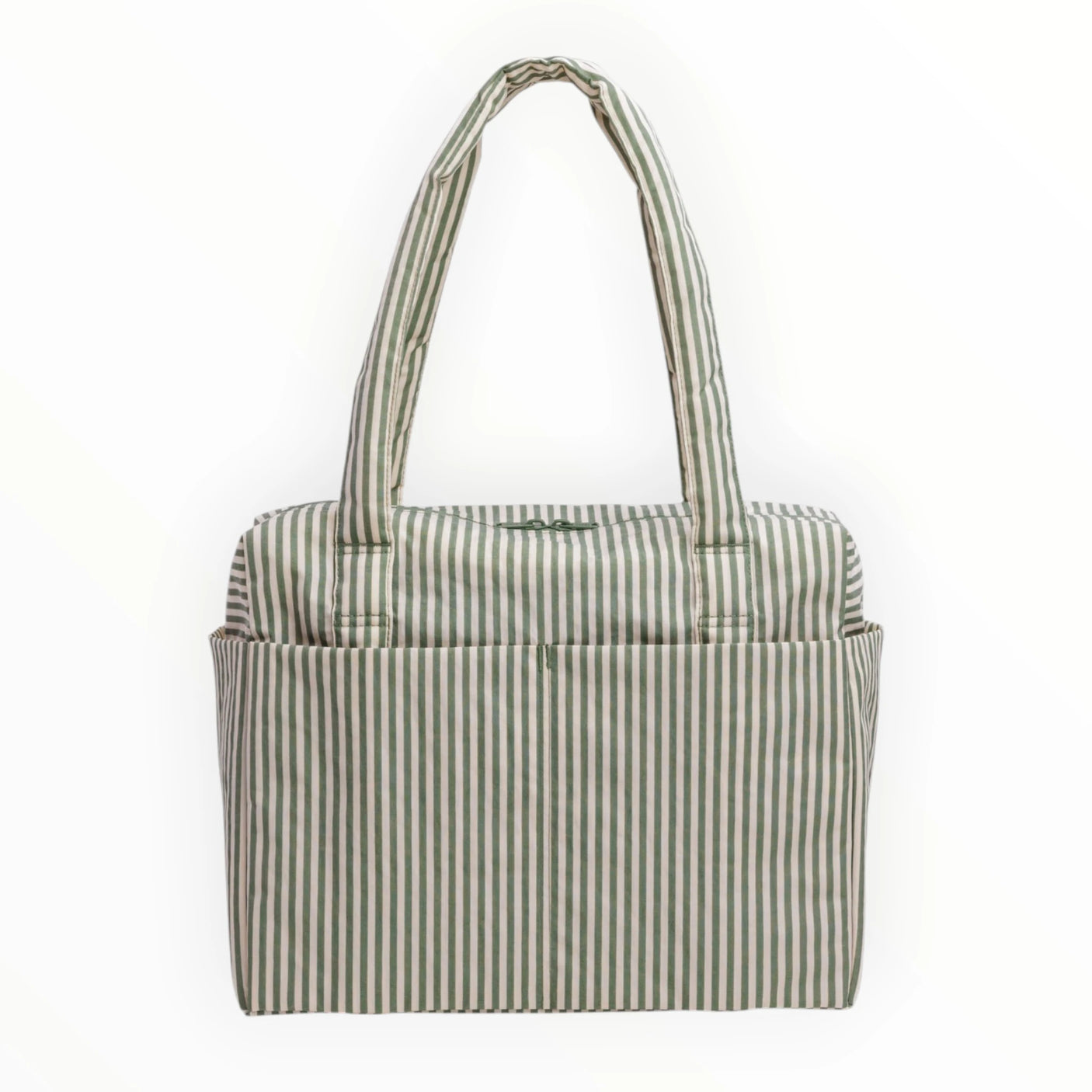Baggu Small Cloud Carry-on - Sage Stripe
