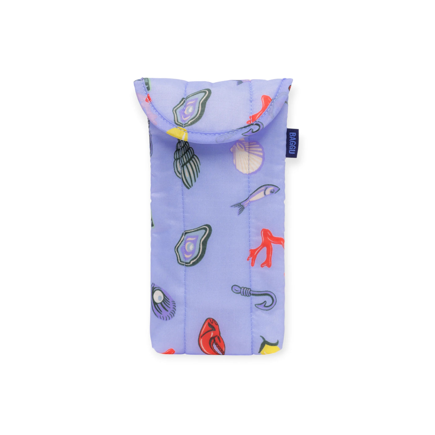 Baggu Puffy Glasses Sleeve - Sea Charms