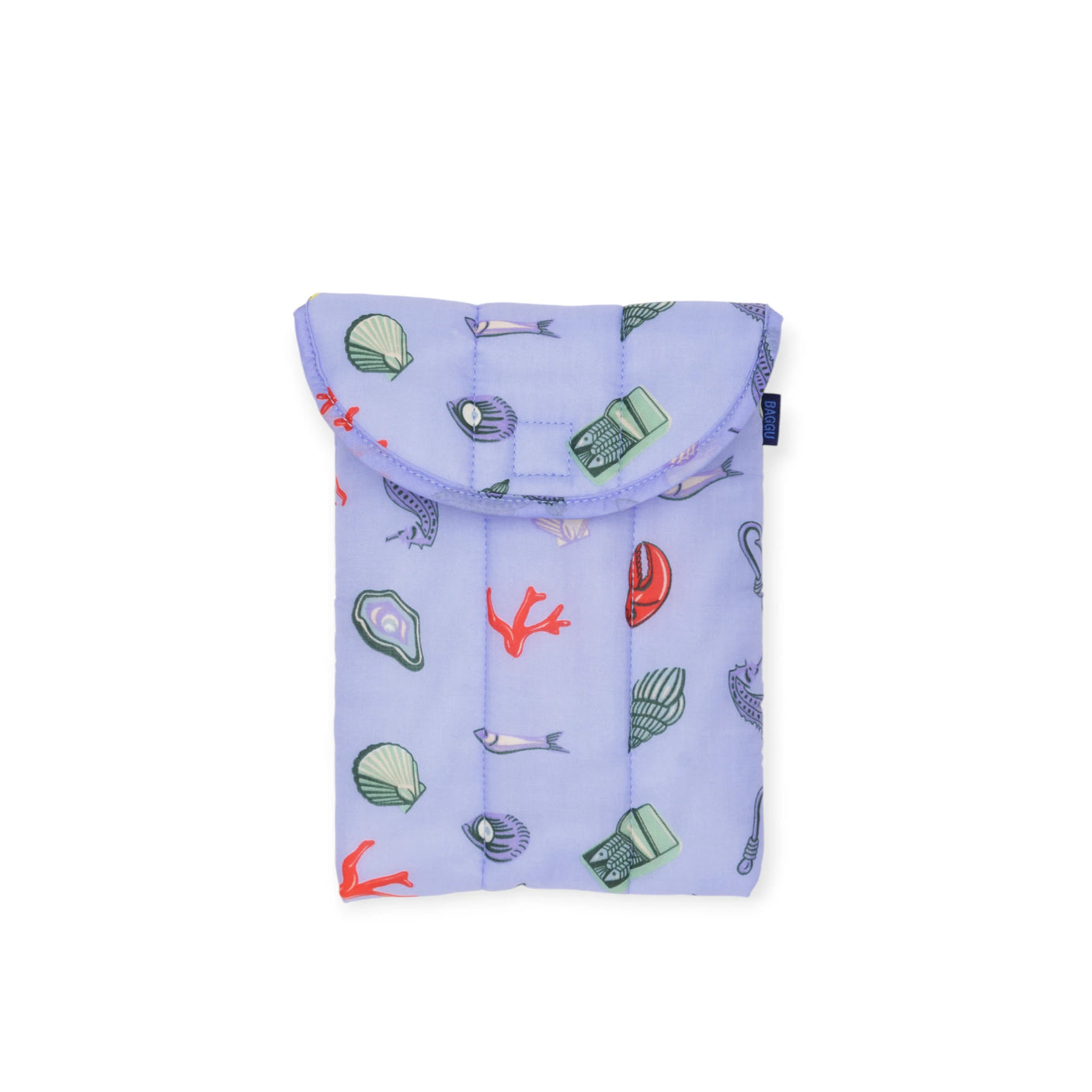 Baggu Puffy Tablet Sleeve 8" - Sea Charms