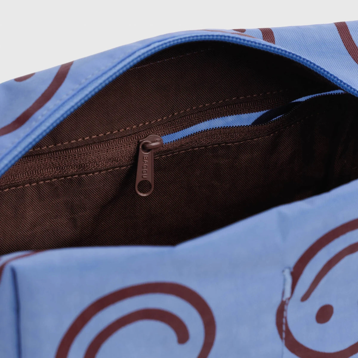 Baggu Toiletry Dopp Kit - Misty Blue Happy