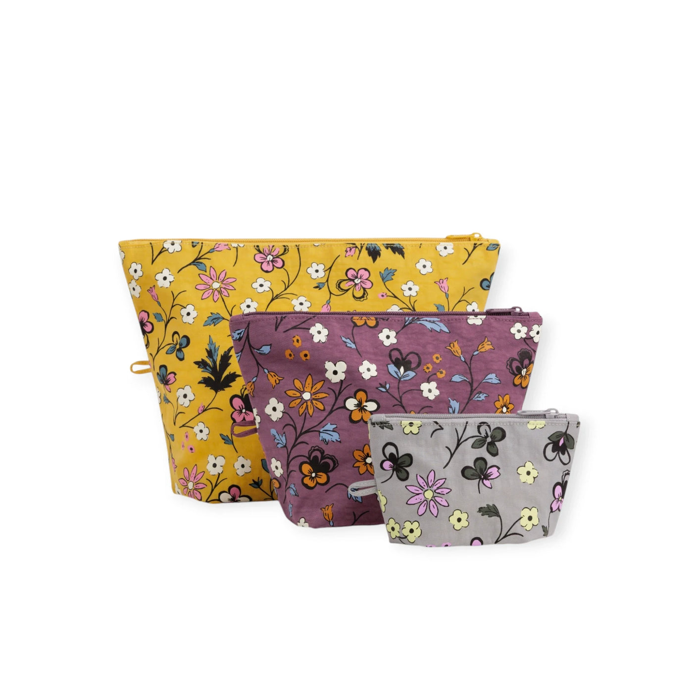 Baggu Go Pouch Set - Wildwood Mix