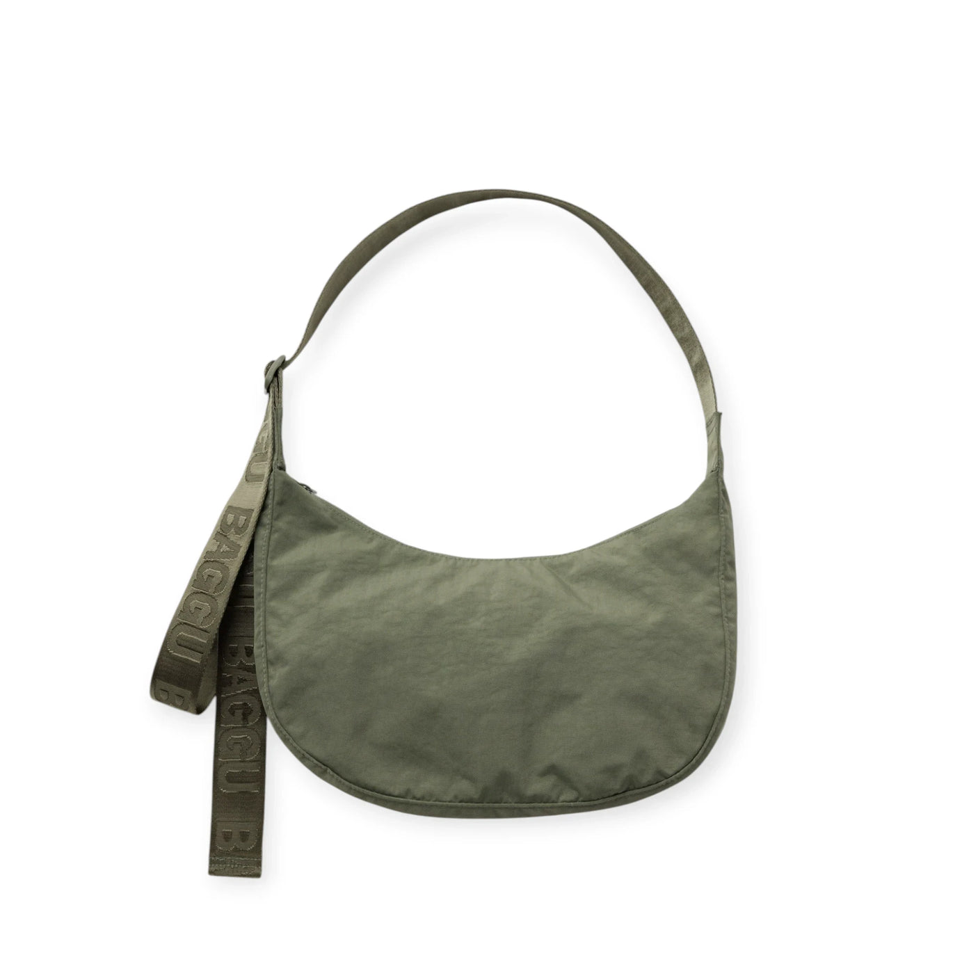 Baggu Medium Nylon Crescent Bag - Caper