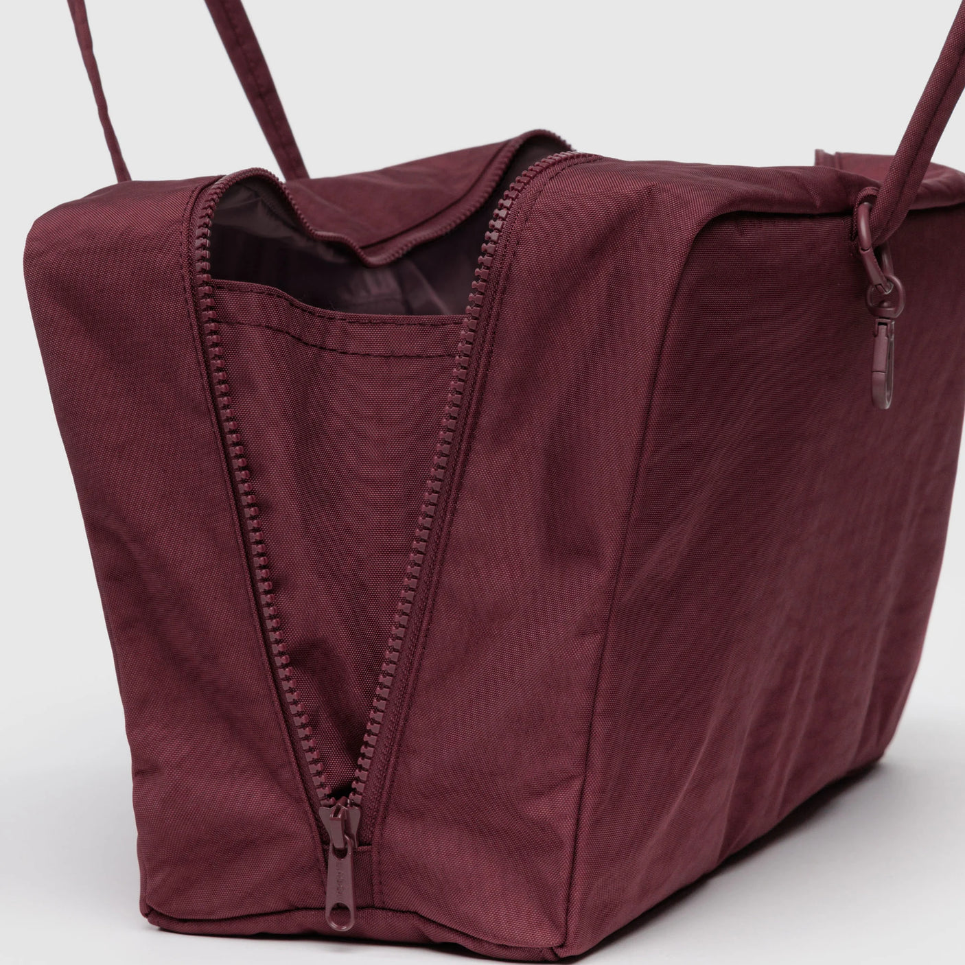 Baggu Medium Nylon Bowler Bag - Mahogany