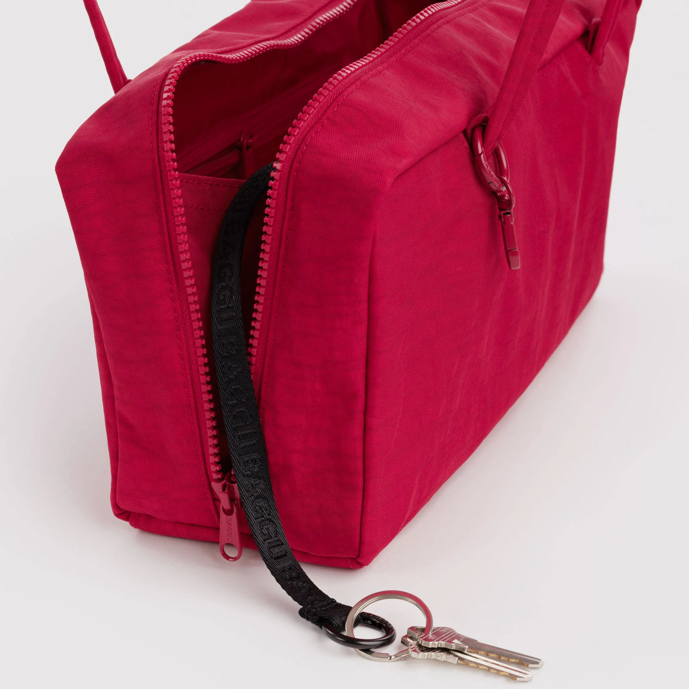 Baggu Nylon Bowler Bag - Cherry