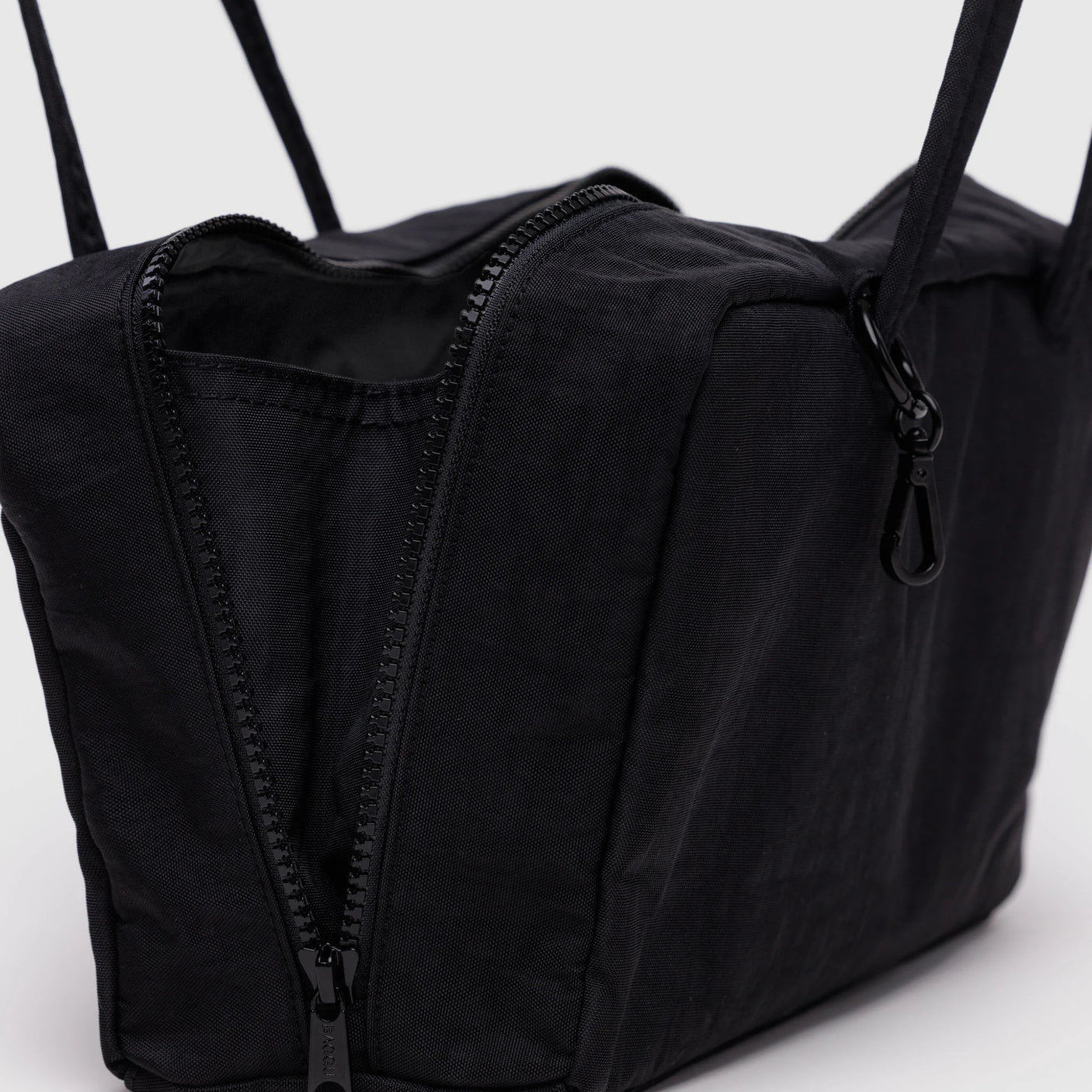 Baggu Nylon Bowler Bag - Black
