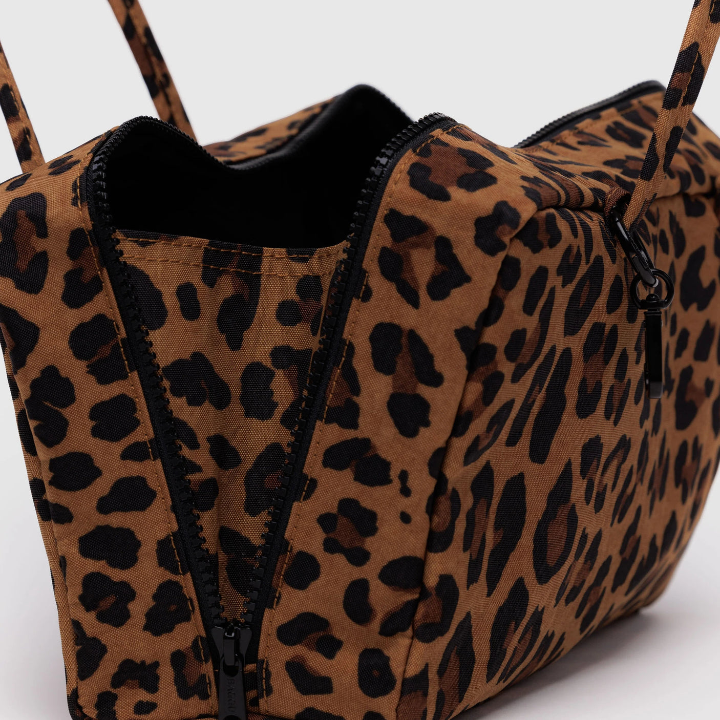 Baggu Nylon Bowler Bag - Leopard
