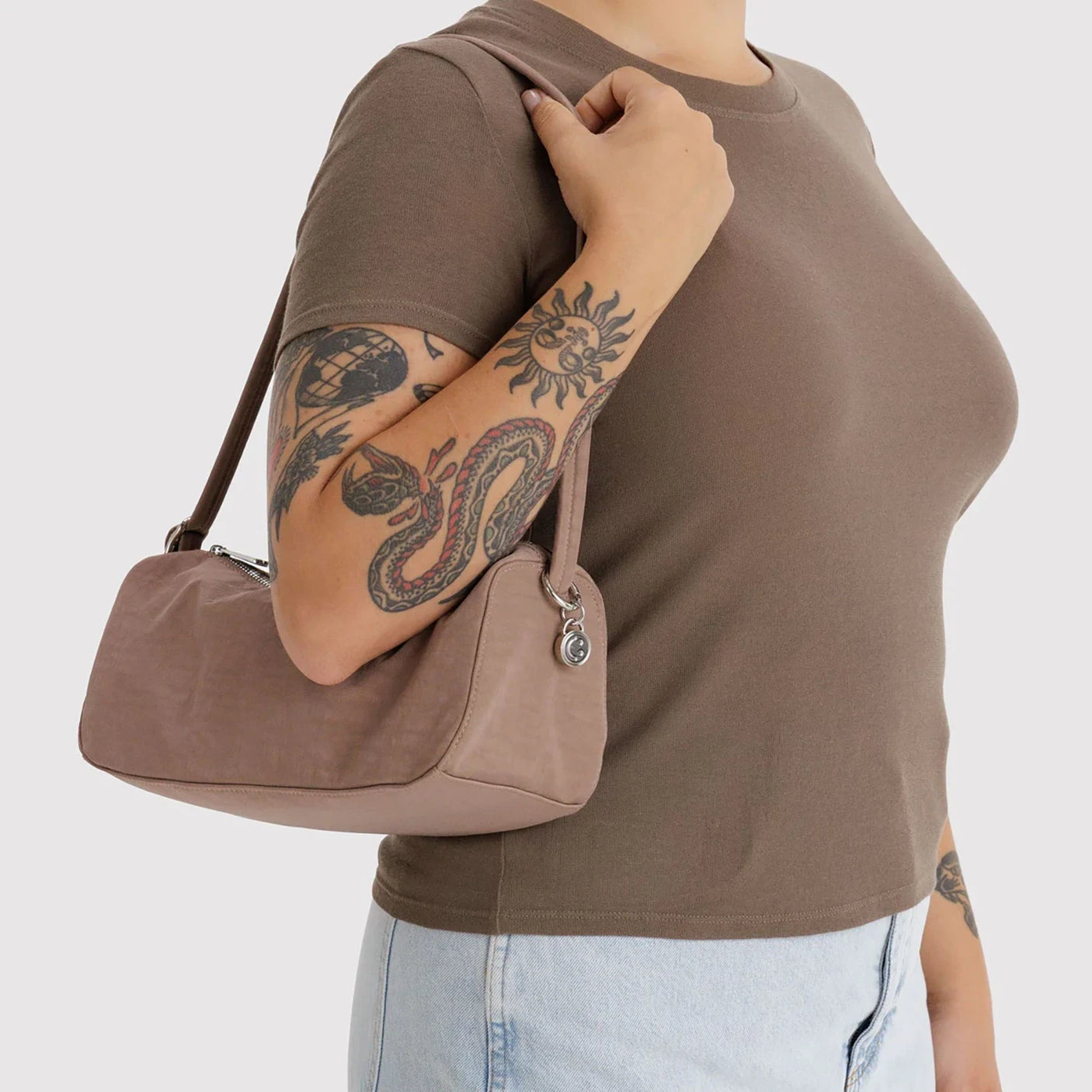 Baggu Nylon Loaf Bag - Toasted Almond