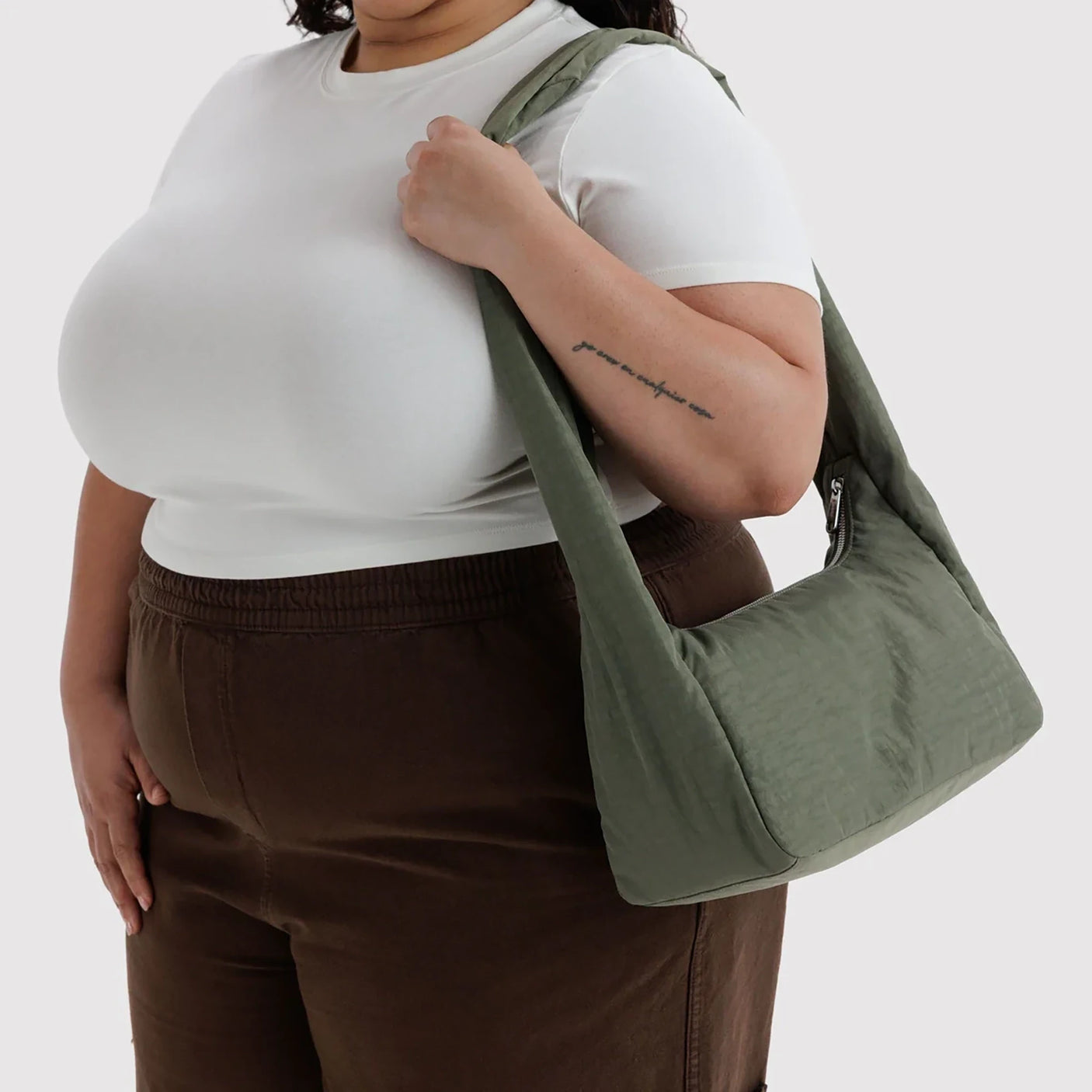 Baggu Nylon Meringue Bag - Caper