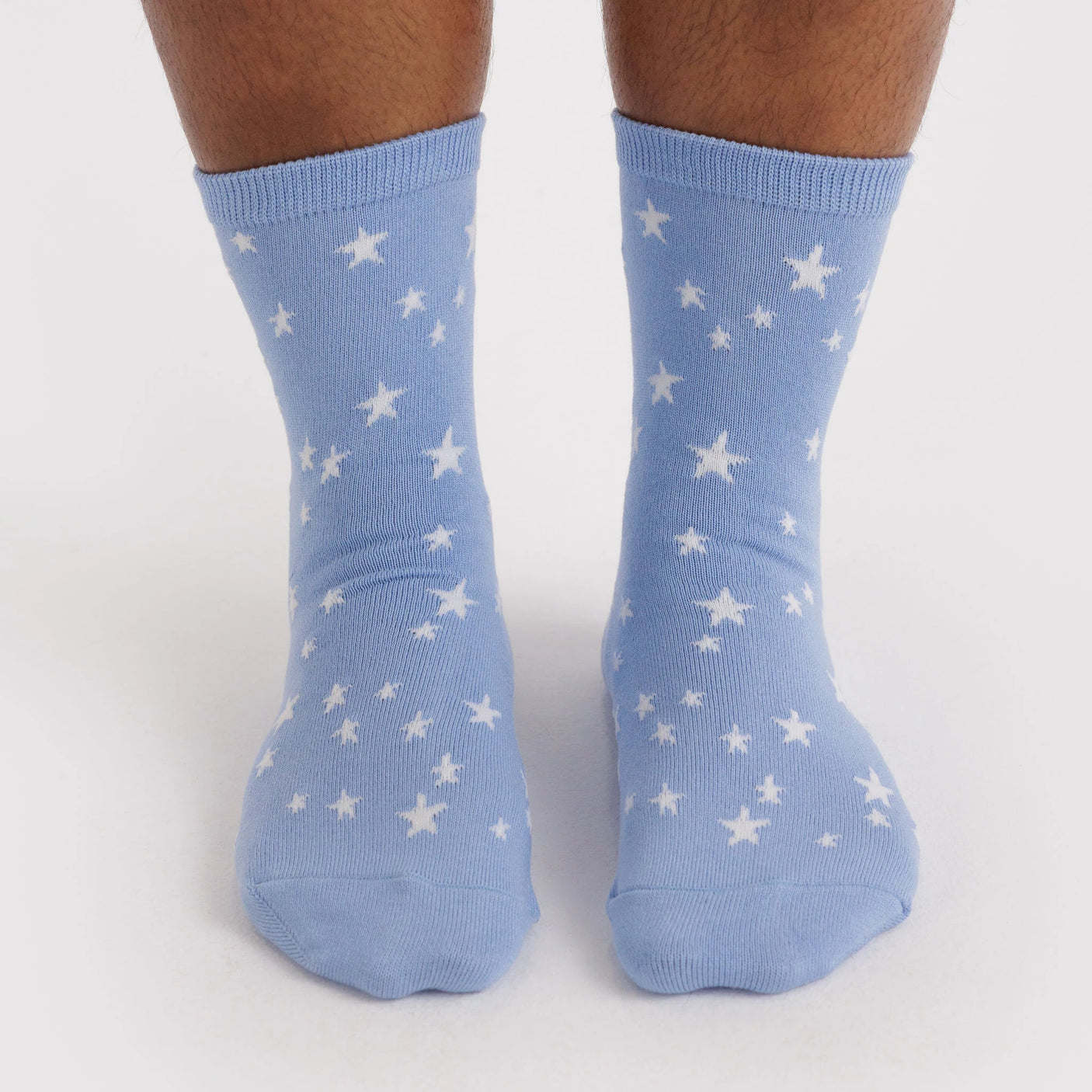 Baggu Crew Socks - Blue Stars