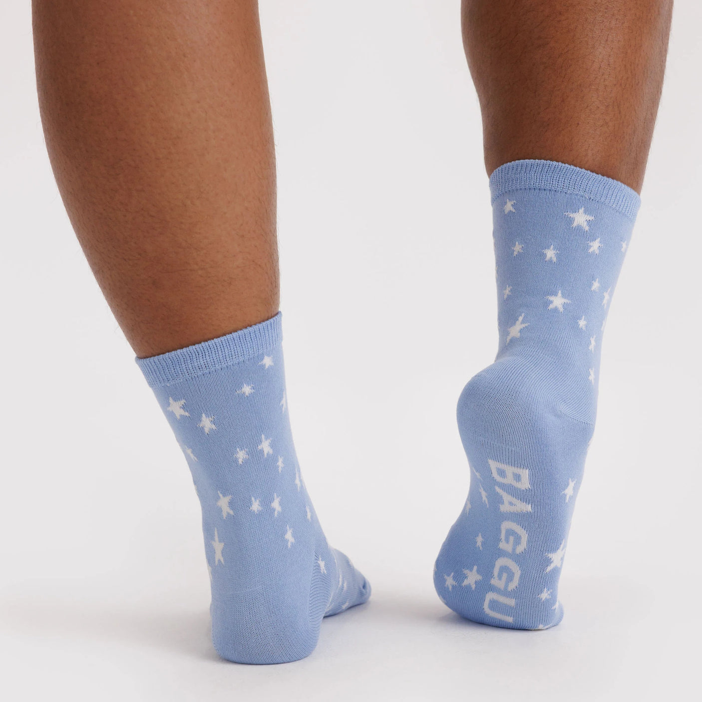 Baggu Crew Socks - Blue Stars