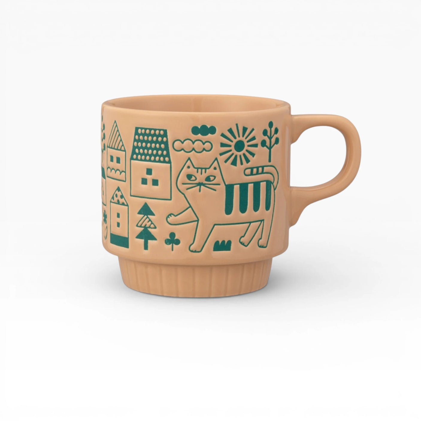 Decole Stackable Mug - Street Cat