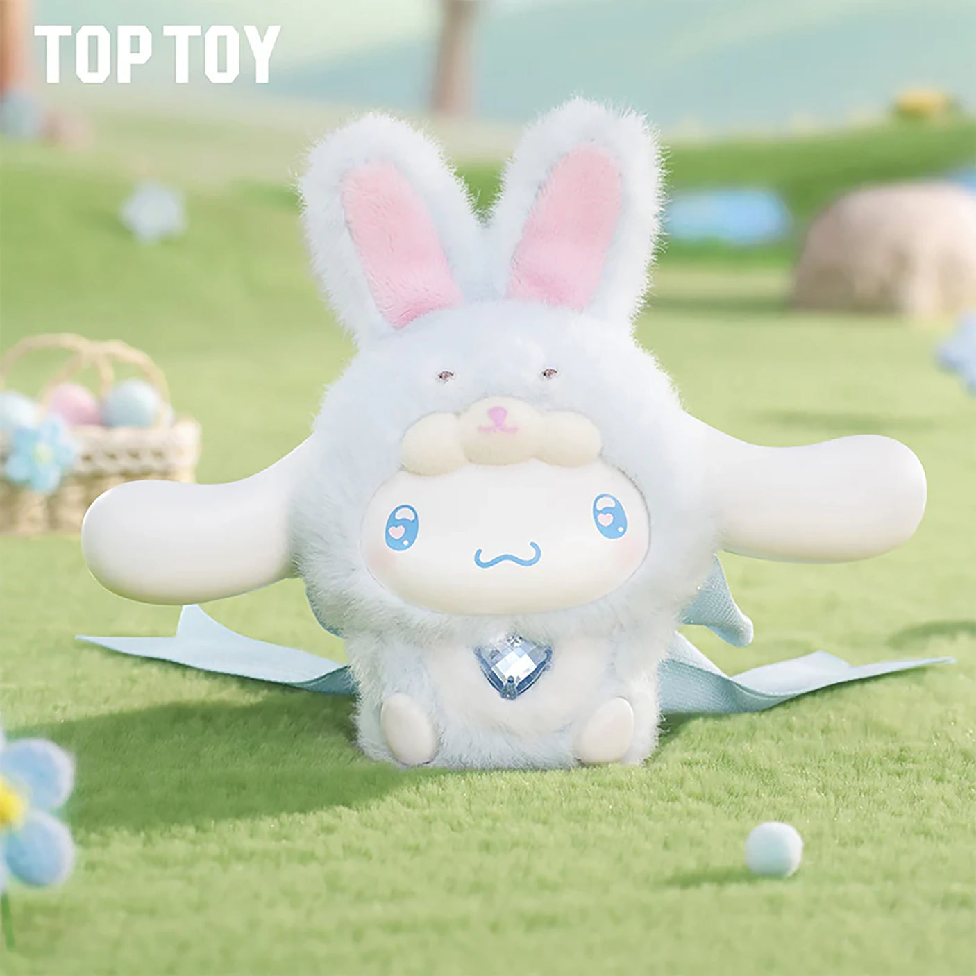 Sanrio Diamond Baby Bunny Plush Keychain - Blind Box