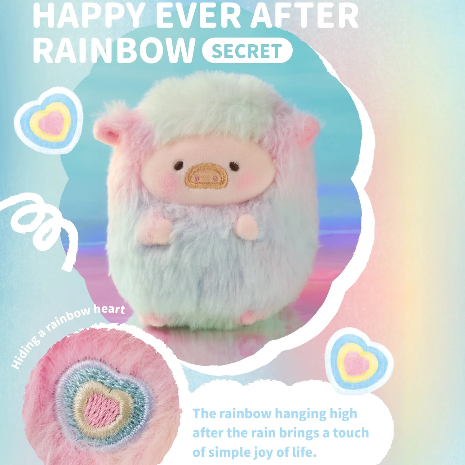 LuLu the Piggy - Rainbow Sheep Plush Blind Box