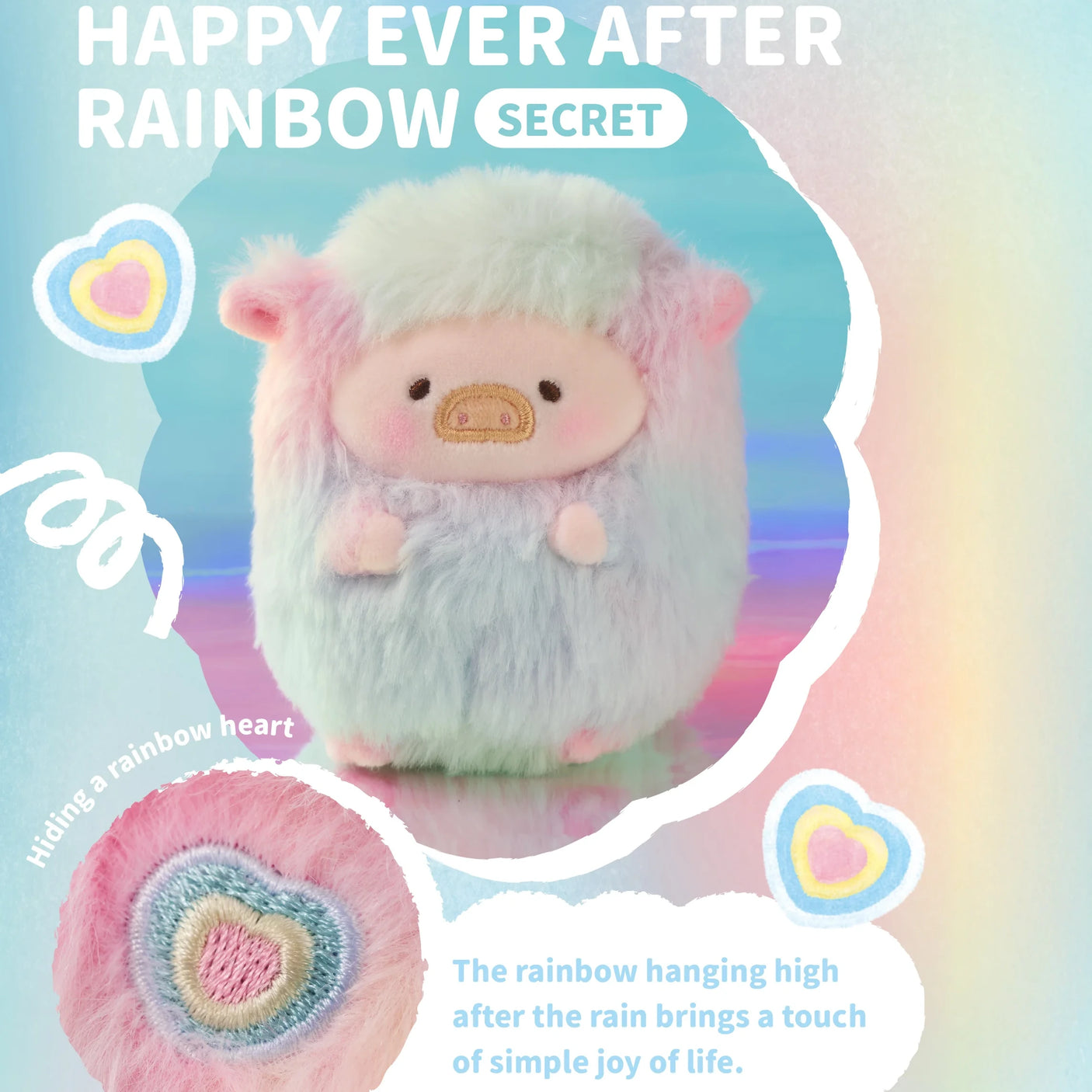 LuLu the Piggy - Rainbow Sheep Plush Blind Box