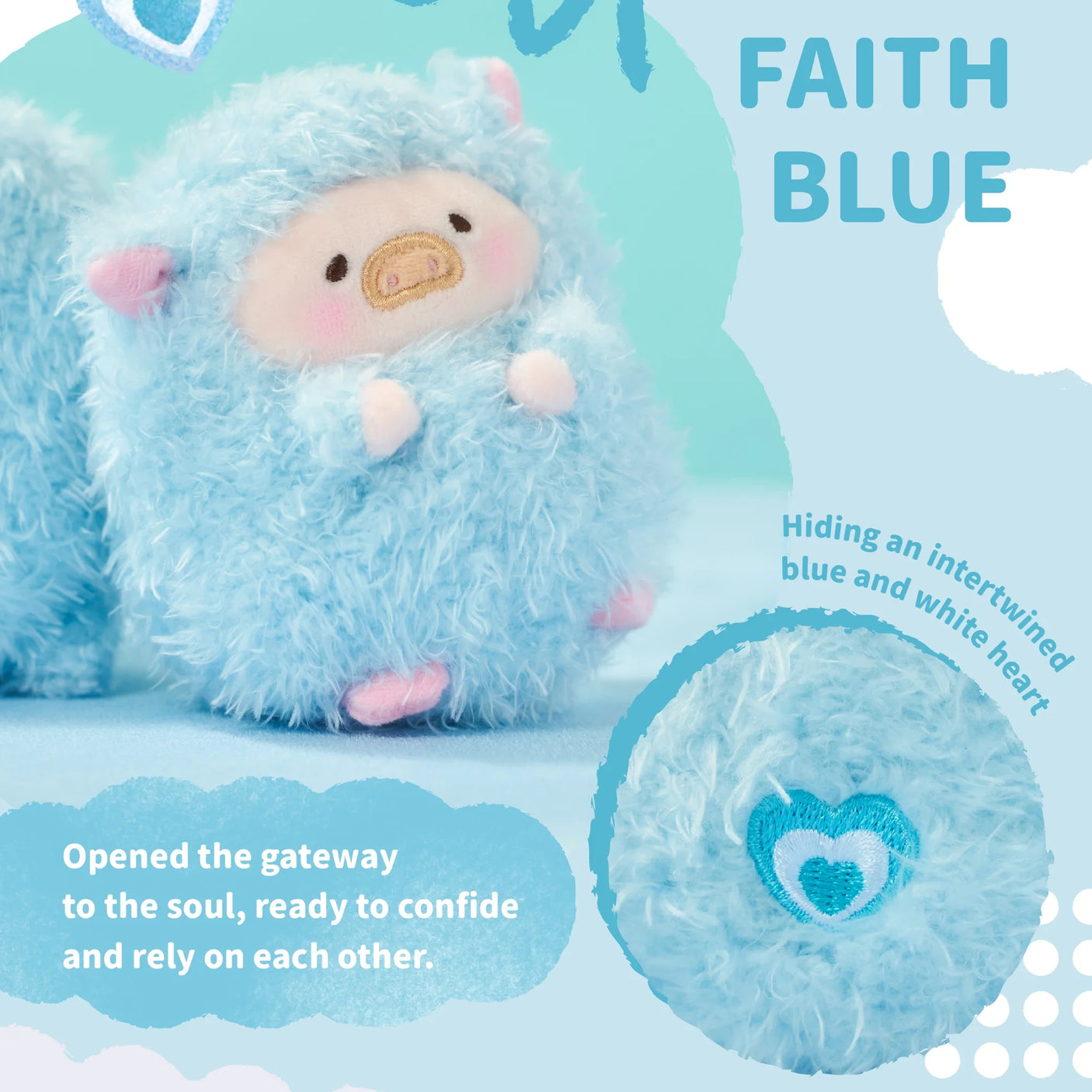 LuLu the Piggy - Rainbow Sheep Plush Blind Box