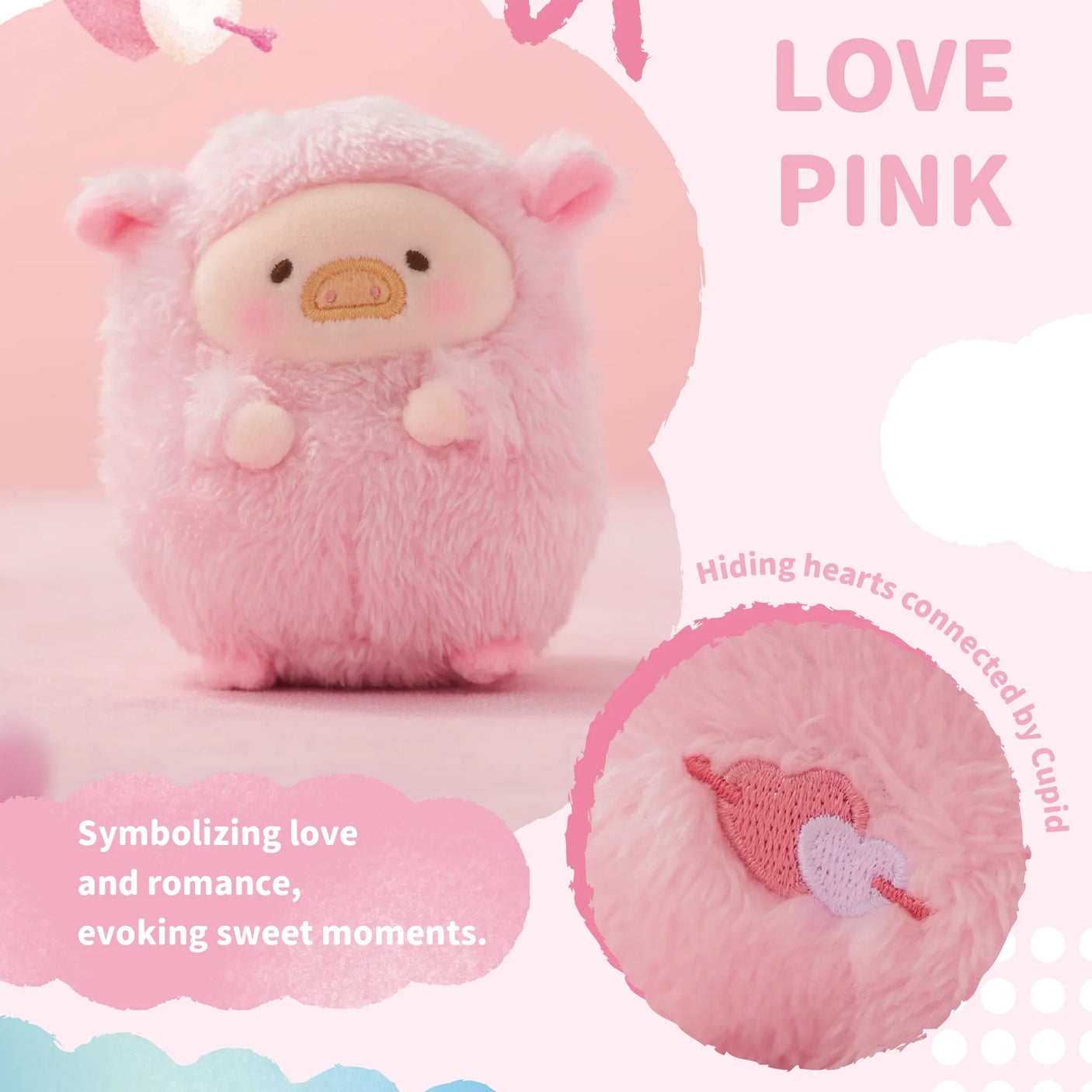 LuLu the Piggy - Rainbow Sheep Plush Blind Box