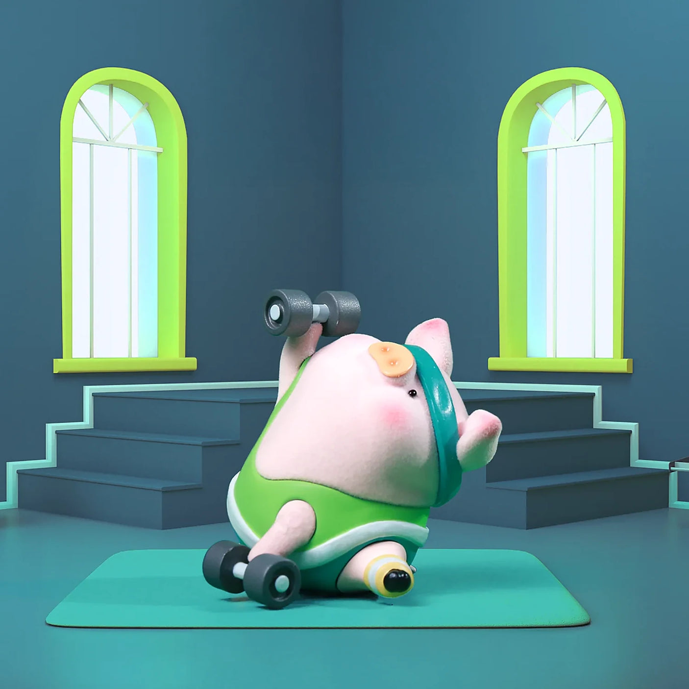 LuLu The Piggy - Fitness Club Blind Box