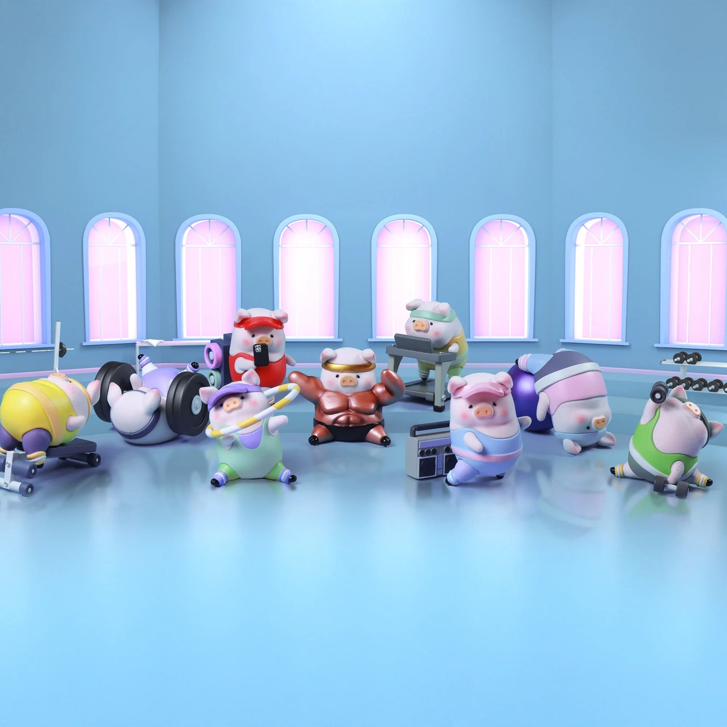 LuLu The Piggy - Fitness Club Blind Box