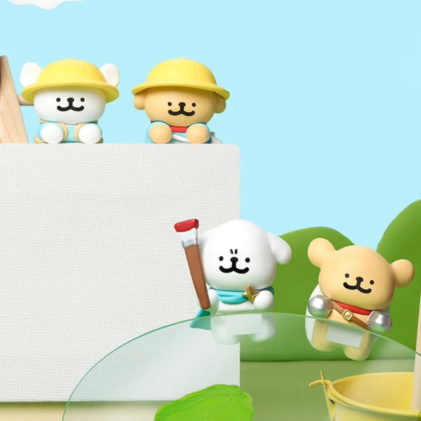 Maltese PupSnap Figure Blind Box - 2pc Set