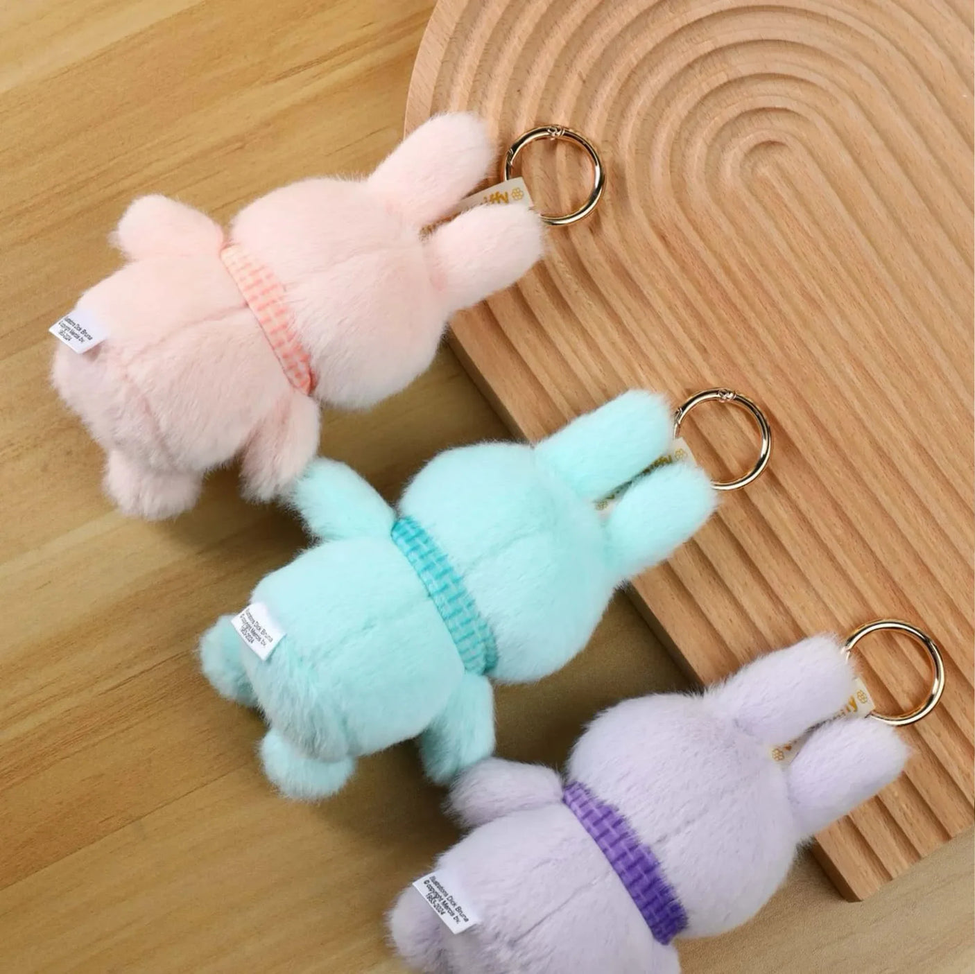 VIPO x Miffy Macaron 1 Plush Keychain - Blind Box