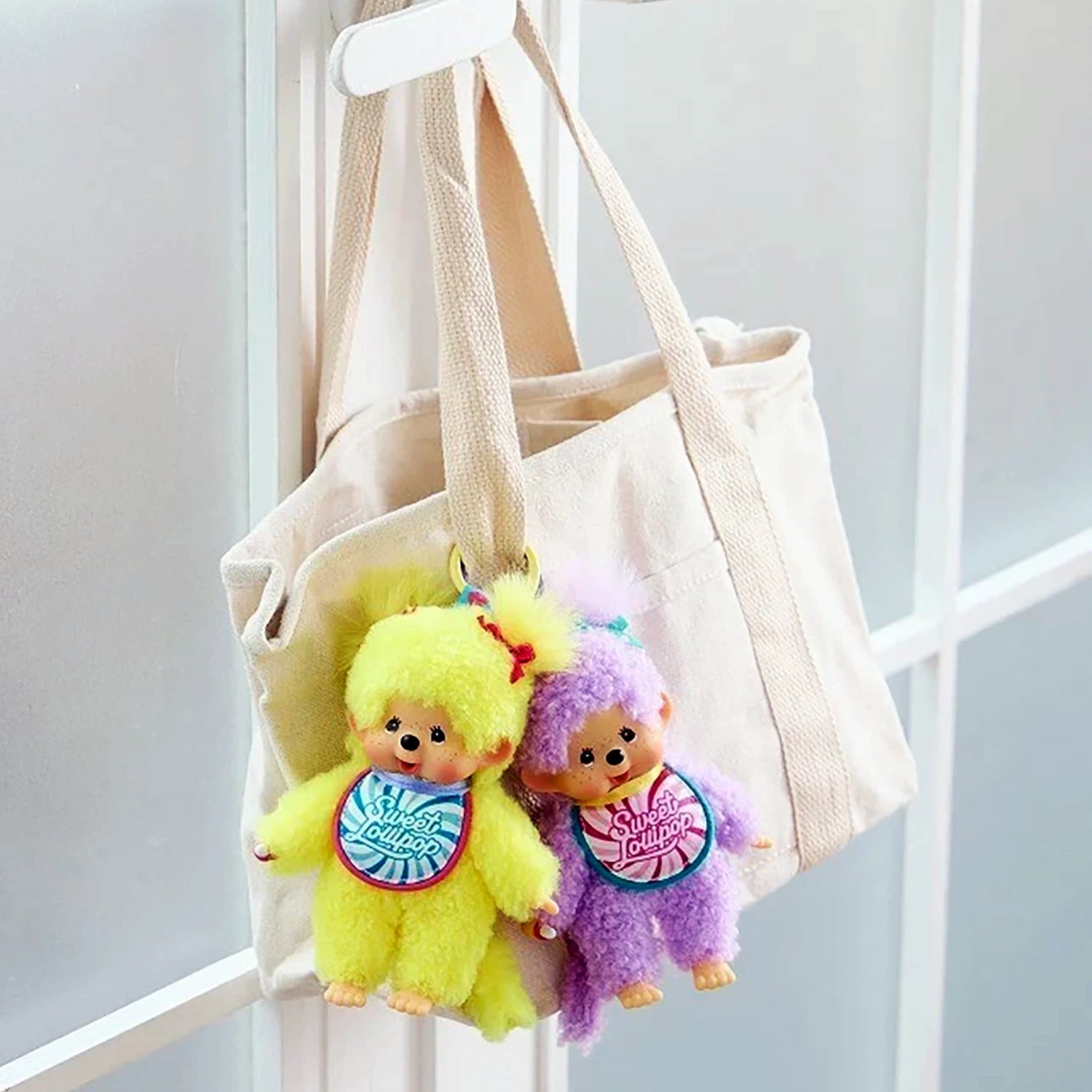 Monchhichi Sweet Lollipop Bag Charm - Yellow