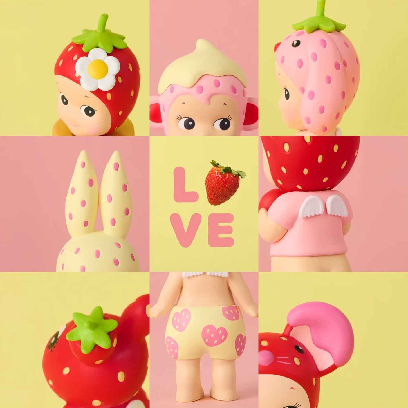 Sonny Angel Strawberry Love Blind Box - Limited Edition
