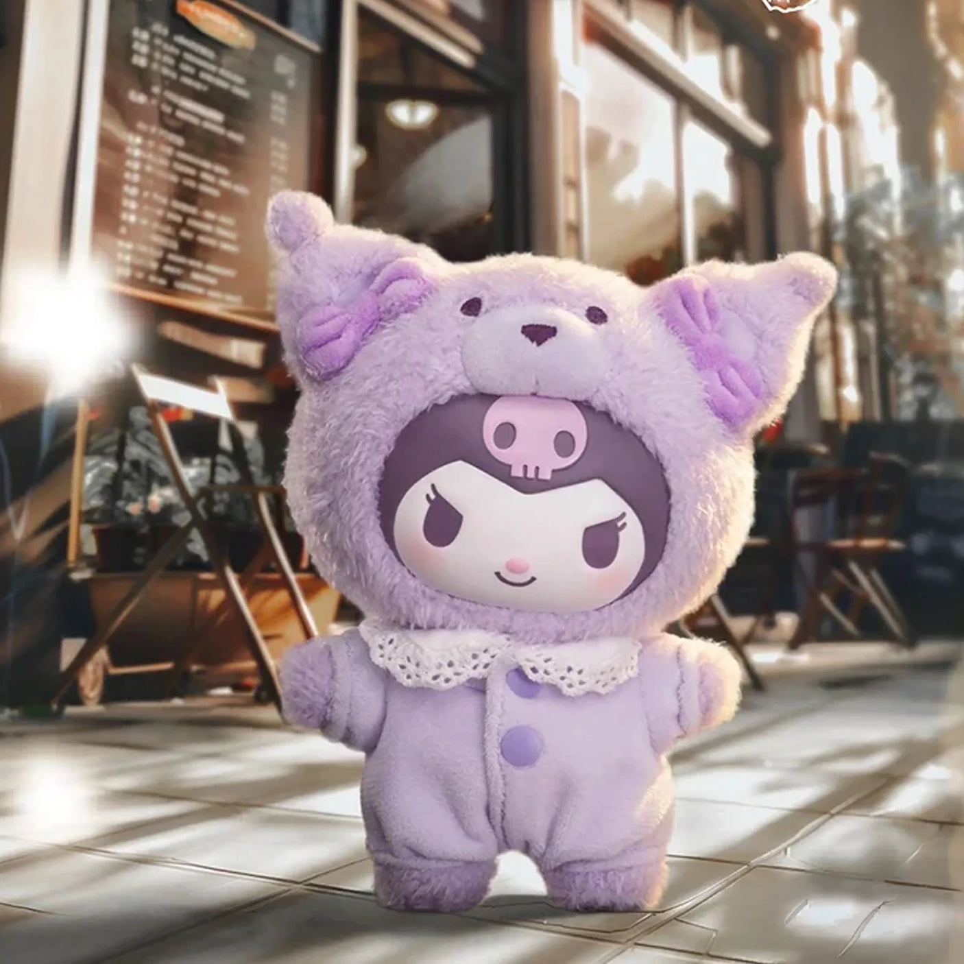 Sanrio Characters Latte Baby Plush Keychain - Blind Box