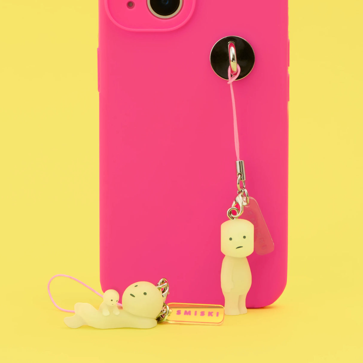 Smiski Strap Accessory Keychain - Series 4