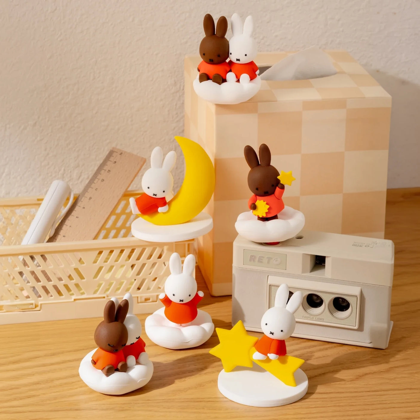 Smoko x Miffy & Melanie in the Sky Blind Box Figure