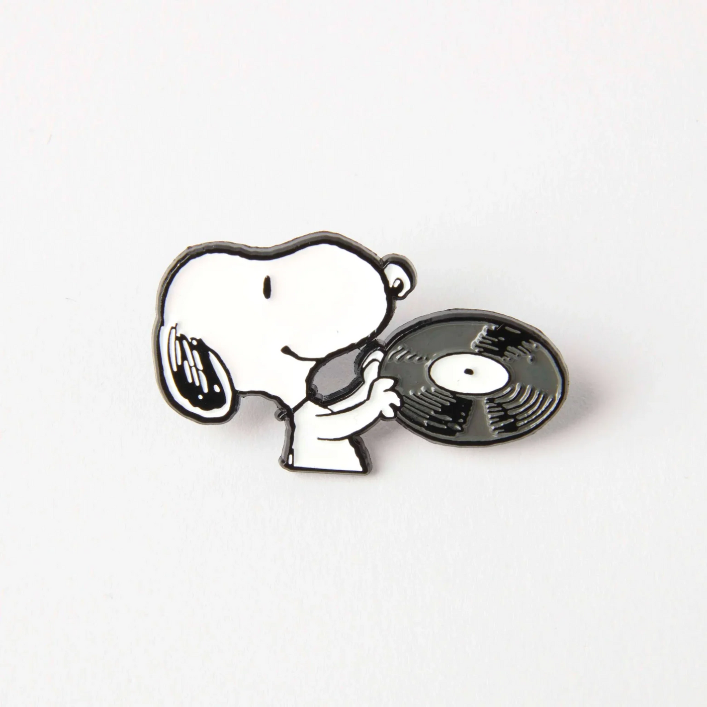 Snoopy Music Vinyl Enamel Pin