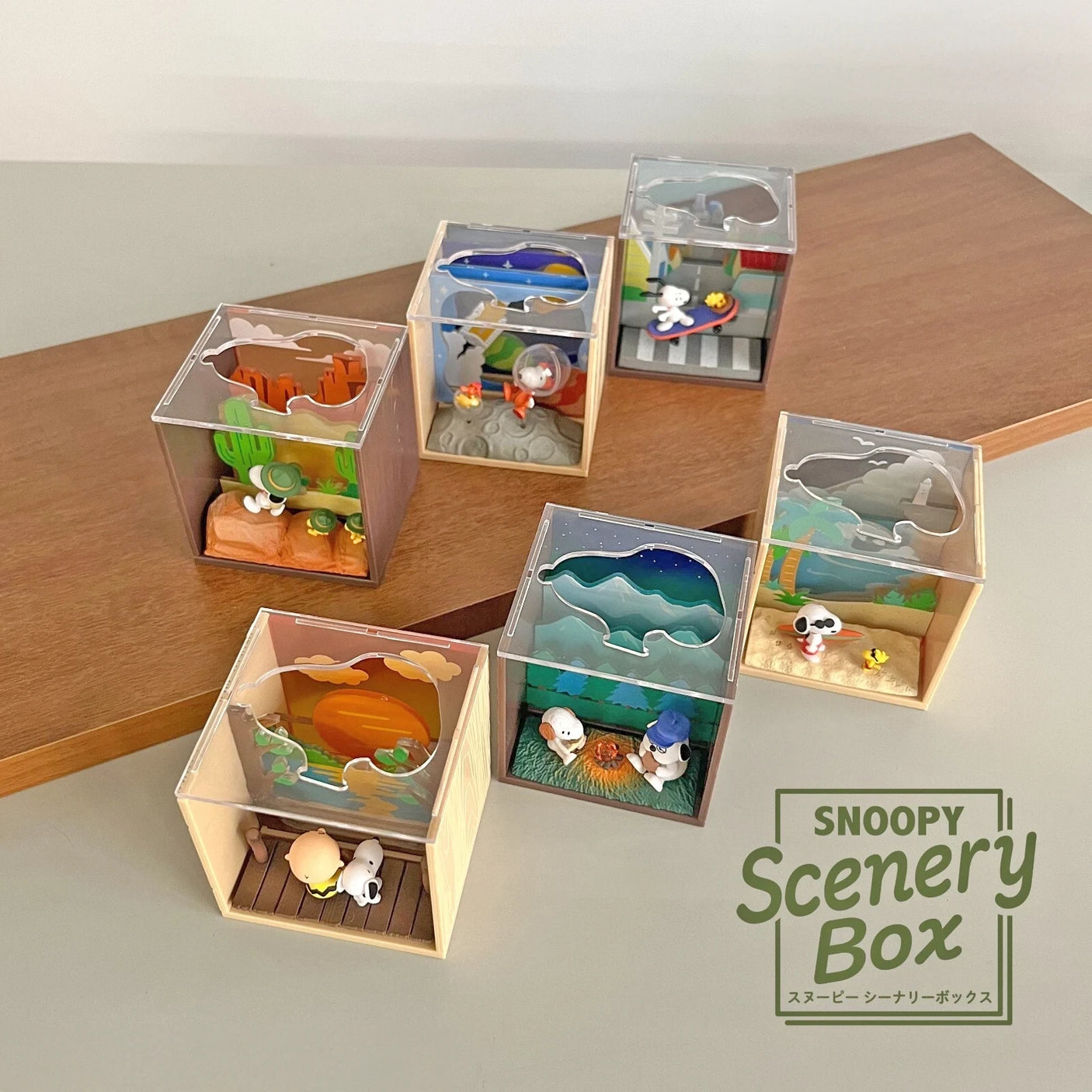 Snoopy Scenery Blind Box