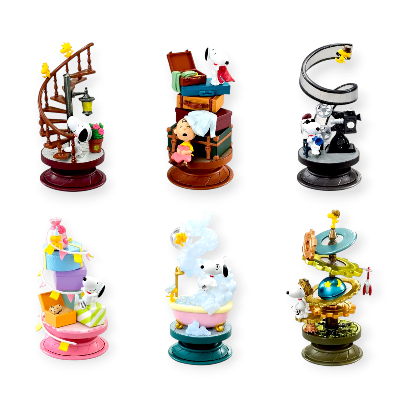 Snoopy Spiral Diorama - Blind Box