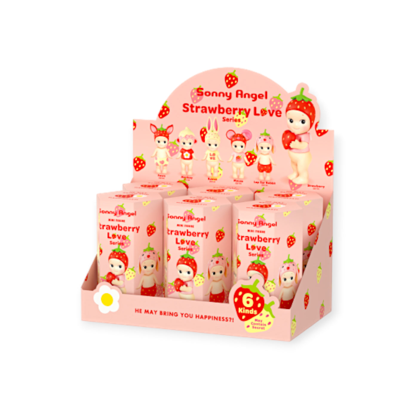 Sonny Angel Strawberry Love - Sealed Set of 6