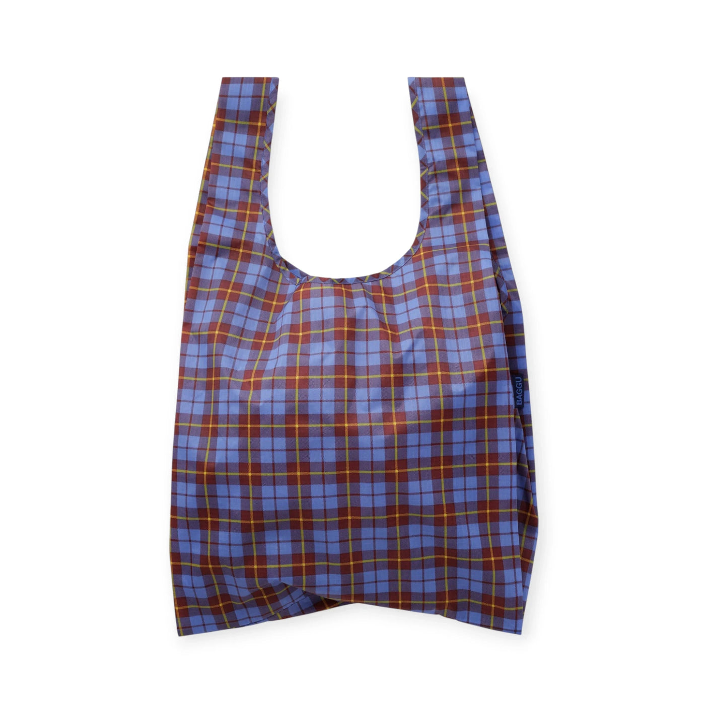 Standard Baggu Bag - Blue Tartan