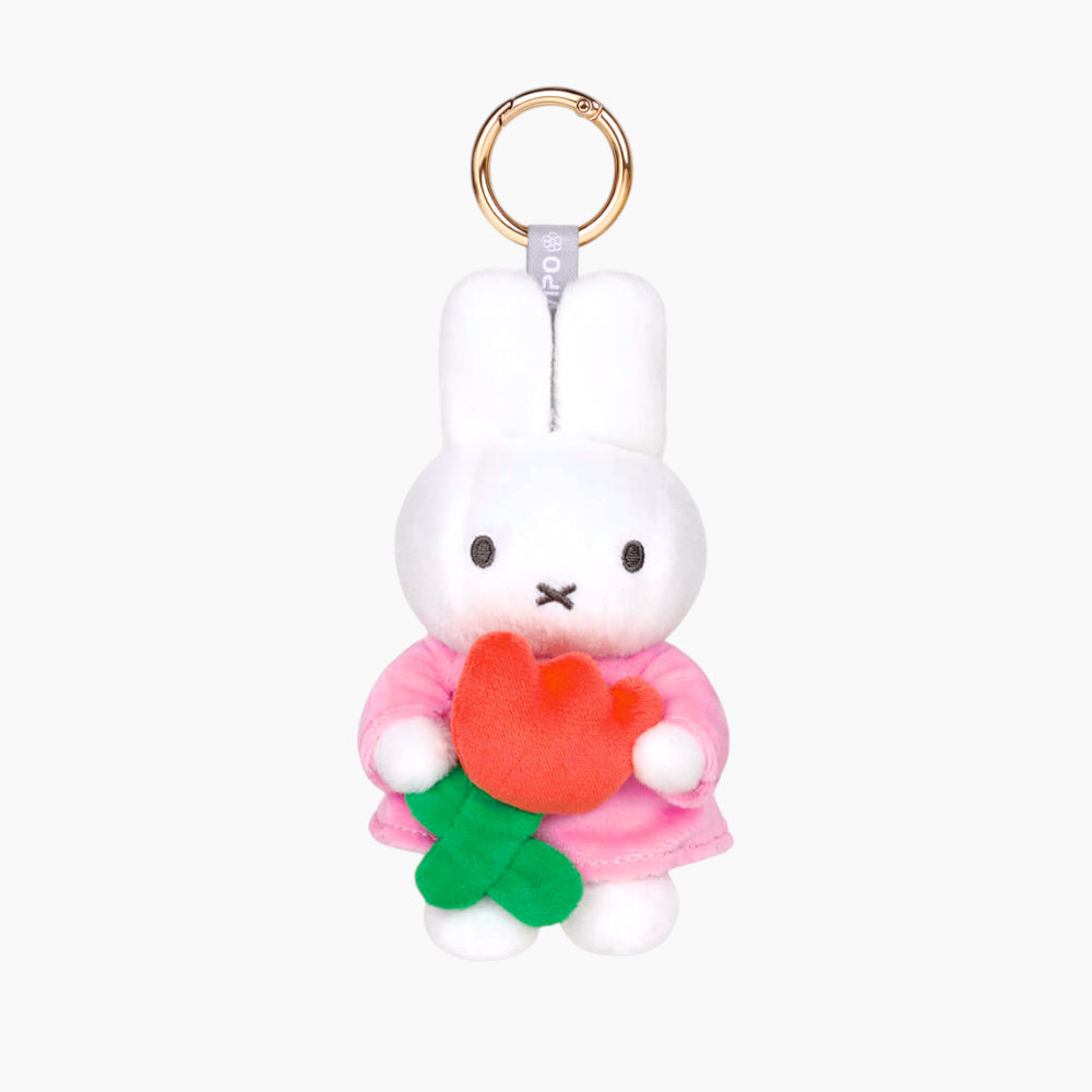 VIPO x Miffy Hug Series - Tulip Plush Pendant