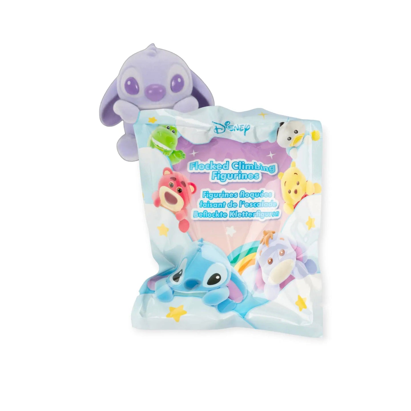 Disney flocked climbing blind bag figures