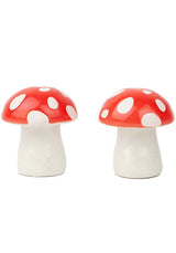 Amanita Salt & Pepper Shakers | DOIY