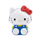 A 3D Hello Kitty case by Hello Kitty, showcasing a charming Japanese design with a blue outfit and red bow.