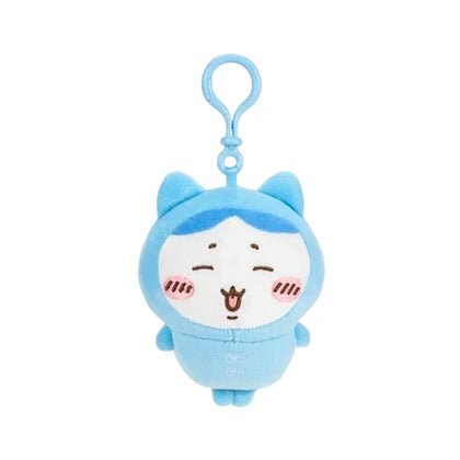 Hachiware figure from the Chiikawa Pyjama Plush Keychain Lineup