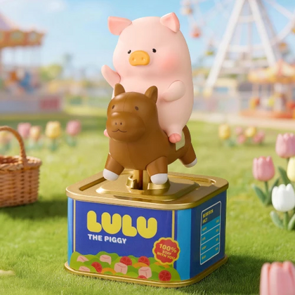 Sunny Ride figure from the LuLu The Piggy Holiday Solar Motion Lineup
