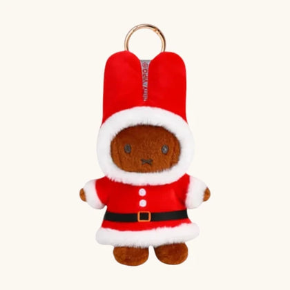 Melanie figure from the Miffy Christmas Plush Keychain Lineup