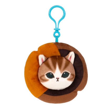 Chocolate figure from the Mofusand Sweet Donut Keychain Lineup