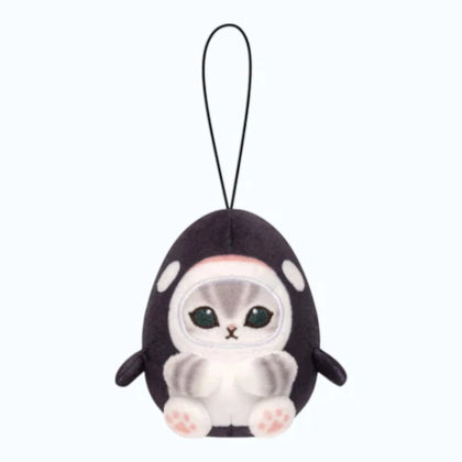 Orca Meow figure from the Mofusand Marine Life Meow Plush Lineup