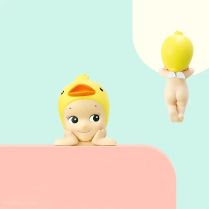 Duck figure from the Sonny Angel Hippers Animal Series Lineup