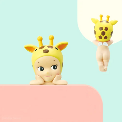 Giraffe figure from the Sonny Angel Hippers Animal Series Lineup