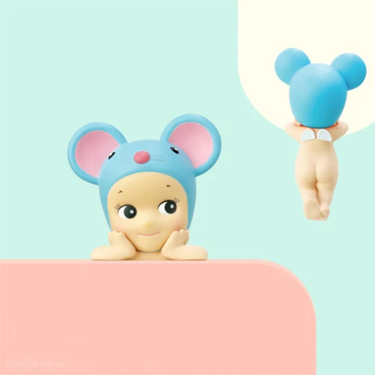 Mouse figure from the Sonny Angel Hippers Animal Series Lineup