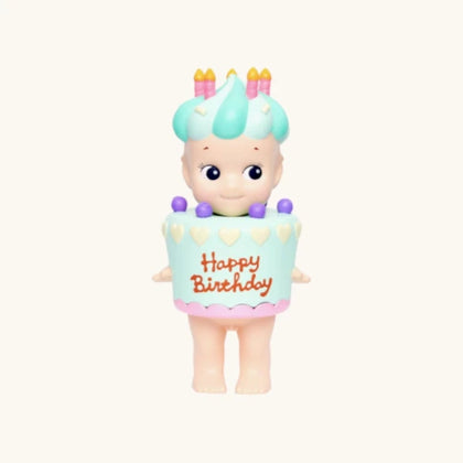 Mint Cake figure from the Sonny Angel Birthday Gift Cake Series Lineup