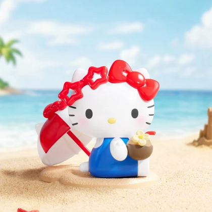 Isle Leisure figure from the Hello Kitty Summer Beach Lineup